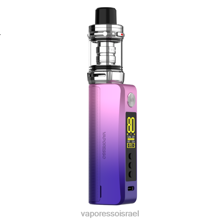 Vaporesso Vape Pen | סגול ניאון 000H2137 Vaporesso GEN שנות ה-80 (itank2)