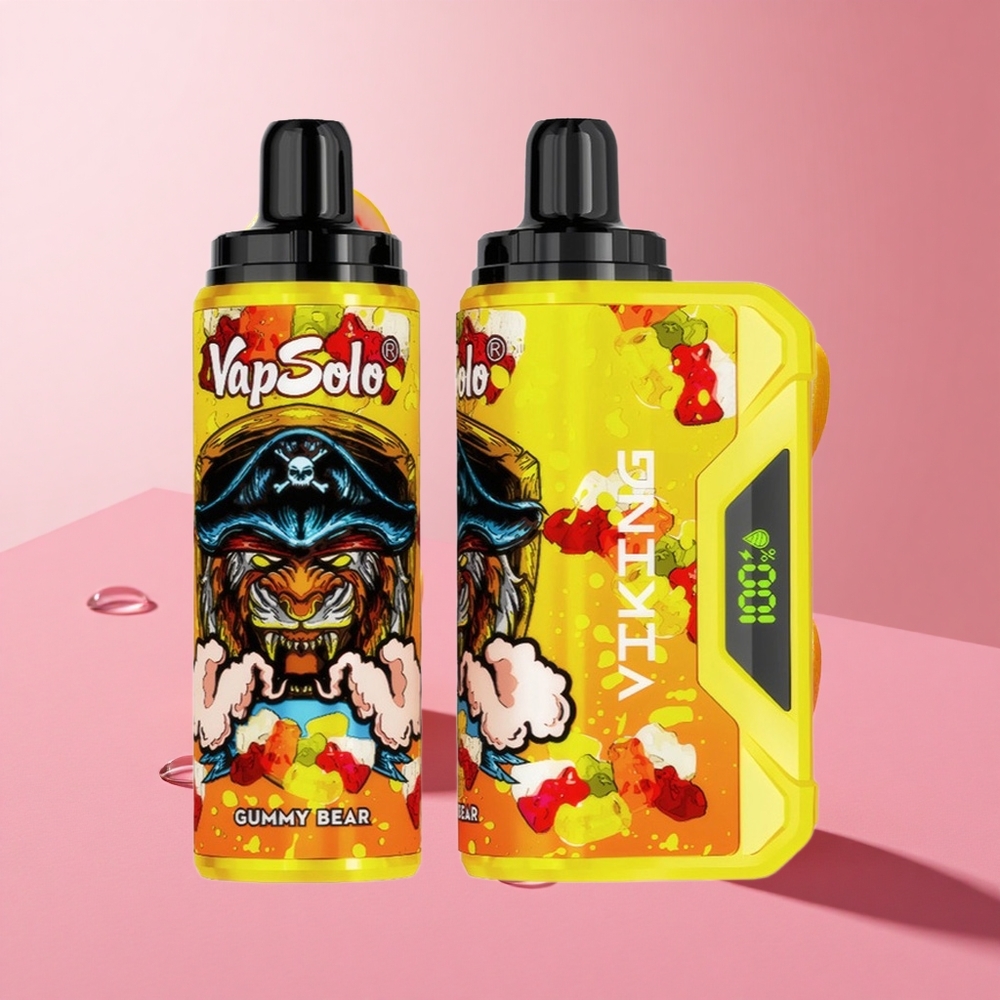 VapSolo VIKING 12000 גומי דובי 22ml 20mg/ml