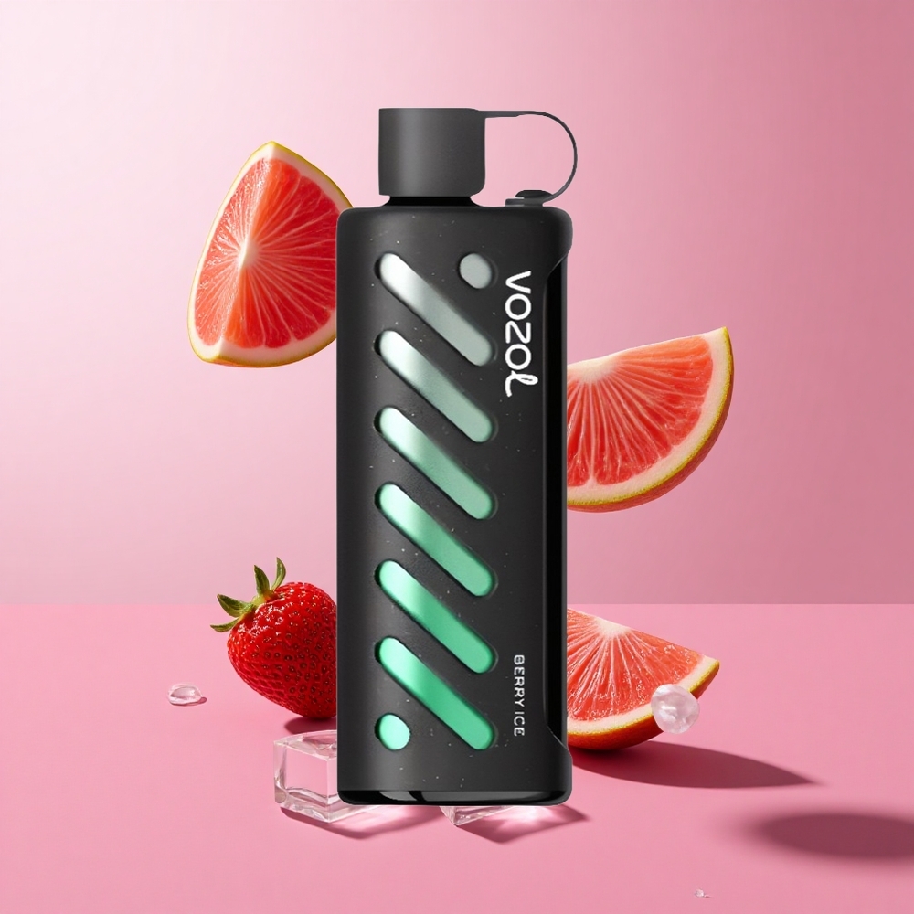 VOZOL Gear Shisha 25000 Puffs פירות יער קרח 1000mAh S.i.L.C Tech