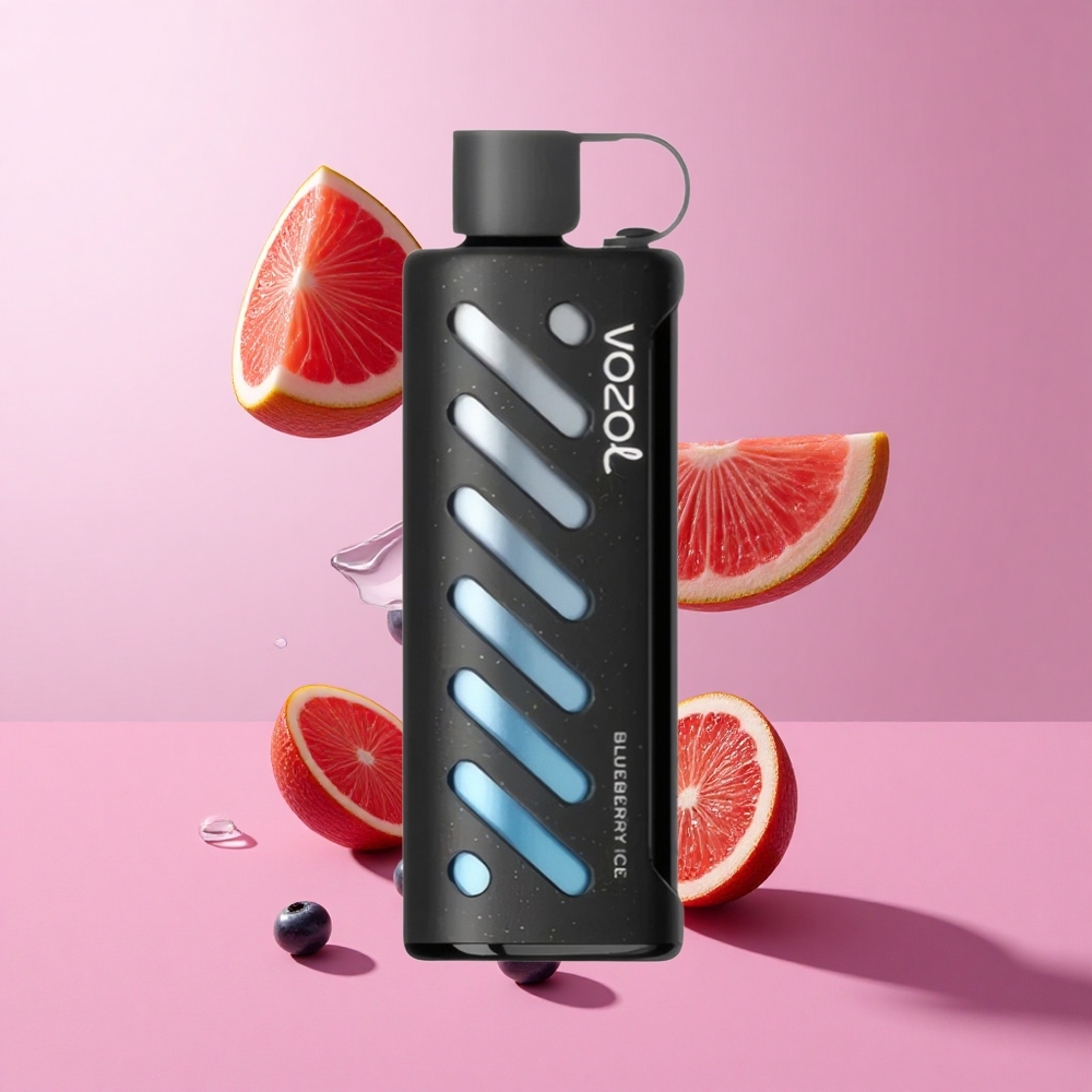 VOZOL Gear Shisha 25000 Puffs תות-קרח 5mg/ml Dual Mesh