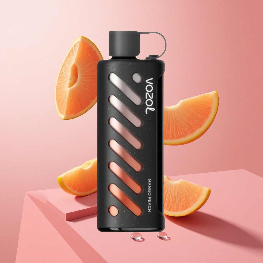 VOZOL Gear Shisha 25000 Puffs מנגו אפרסק S.i.L.C Tech Dual Mesh