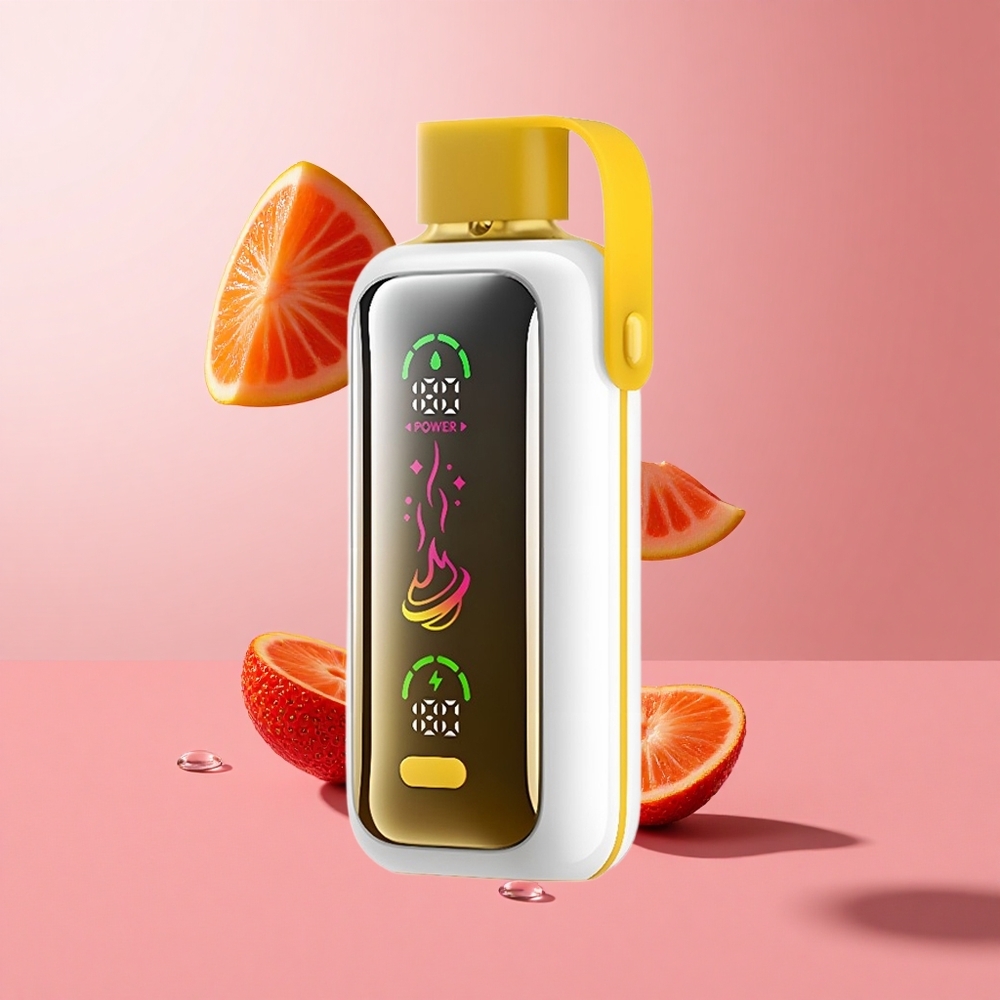 VOZOL Star 20000 Puffs תות מנגו 2.2" HD מסך מראה Dual mesh