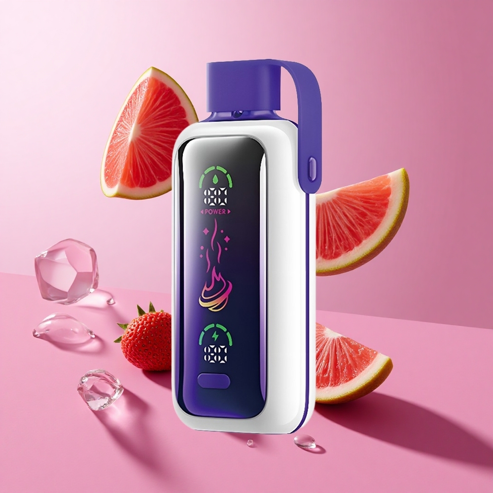VOZOL Star 20000 Puffs ענבים קפואים 650mAh 2.2" מסך HD