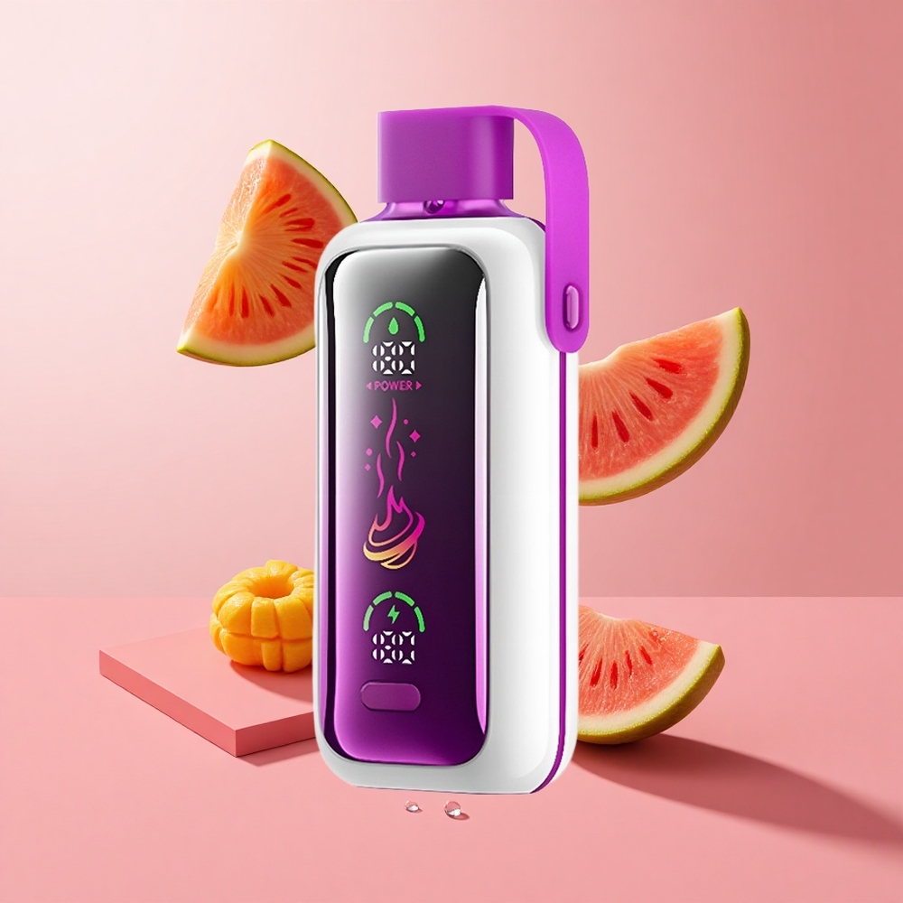 VOZOL Star 20000 Puffs אפרסק מנגו אבטיח מסך HD 2.2" סוללה 650mAh
