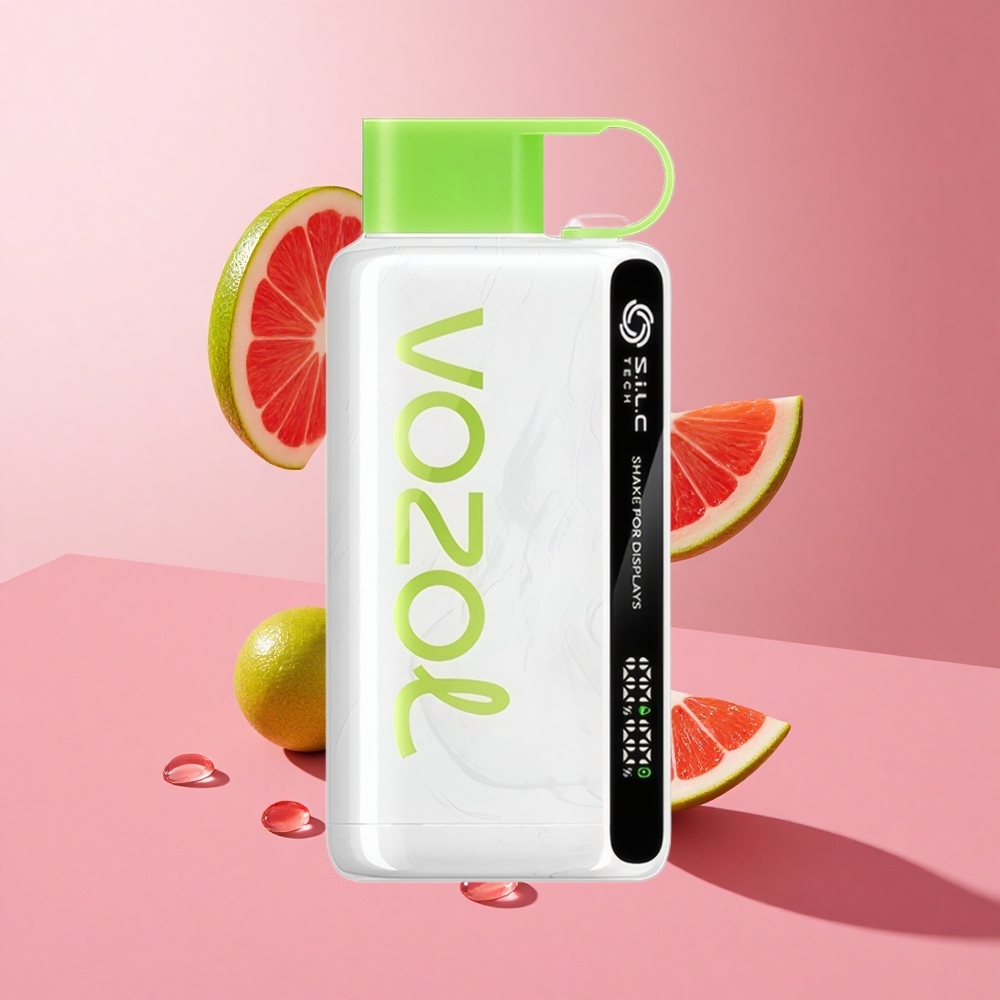 VOZOL STAR 9000/12000 דובדבן ליים טעינה מהירה 30% סוללה 650mAh