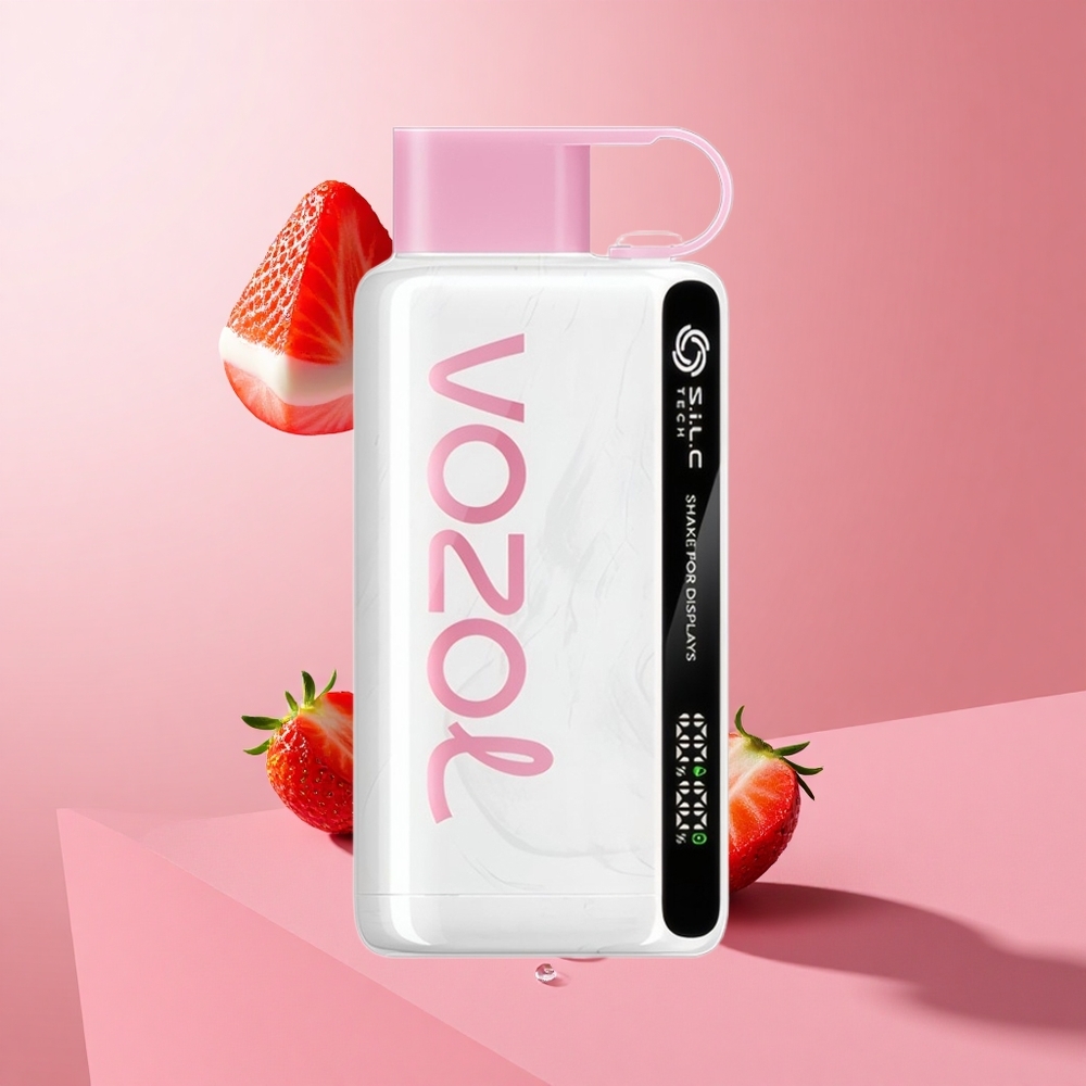 VOZOL STAR 9000/12000 גלידה תותית 650mAh טעינה מהירה 30%