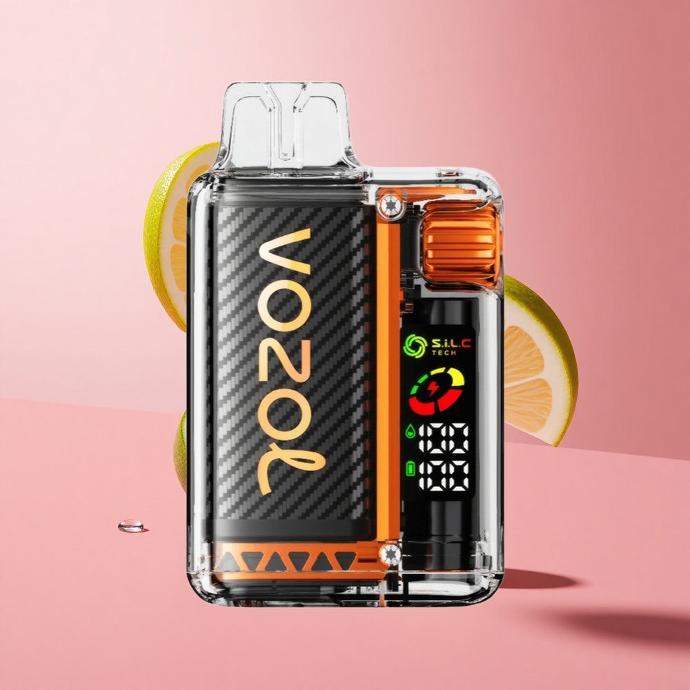 VOZOL Vista 20000 Puffs לימון-ליים סוללה נטענת 650mAh OLED